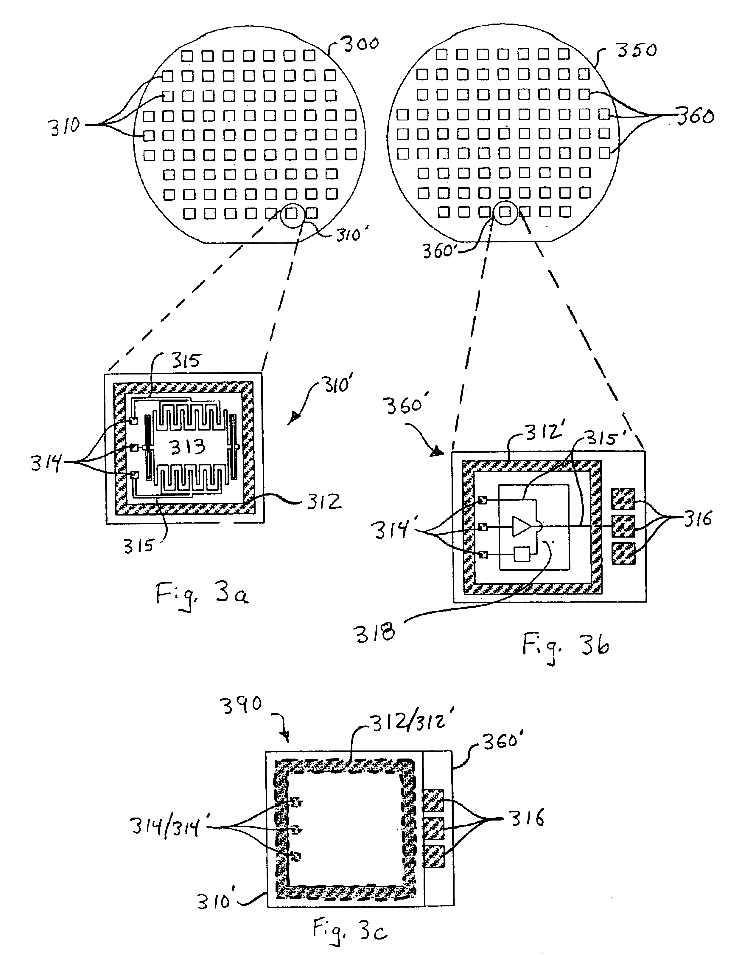 Microelectromechanical systems using thermocompression bonding