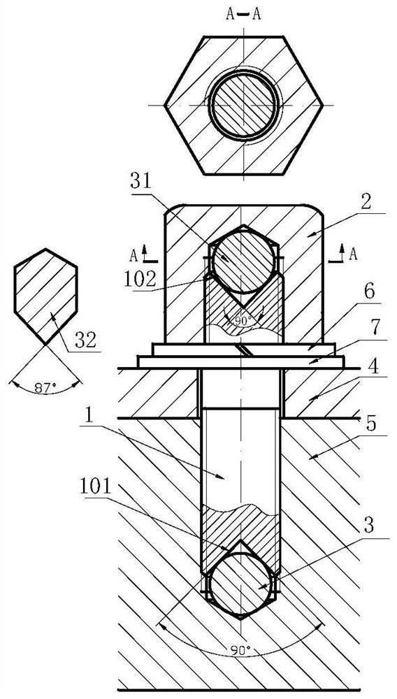 Self-locking bolt assembly