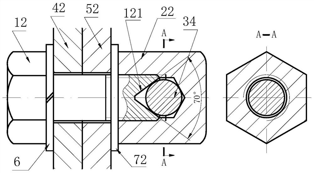 Self-locking bolt assembly