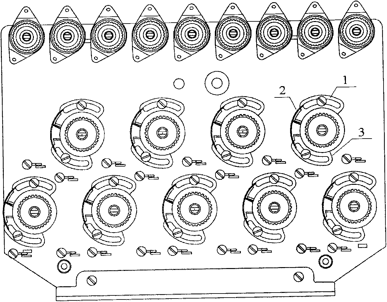 Detection method and device for bottom thread of computer embroidering machine