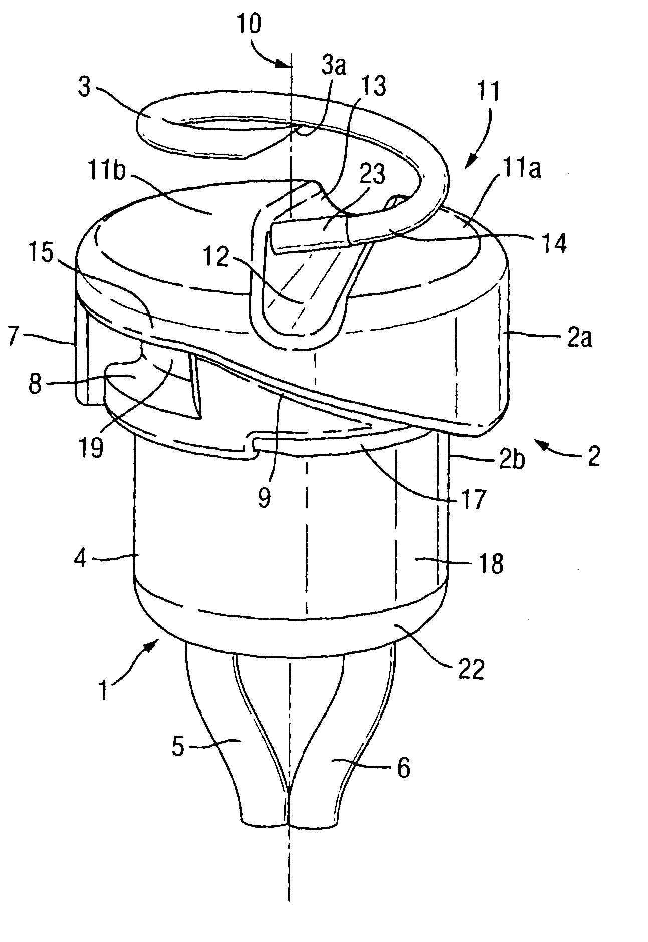 Fetal electrode assembly and fetal electrode