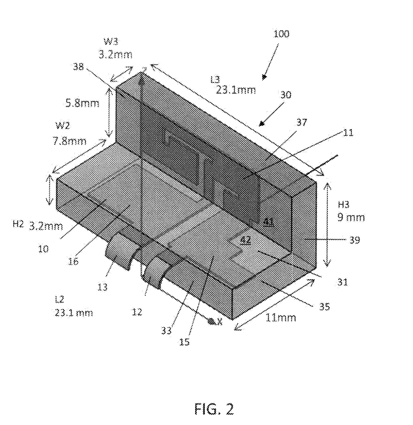 High gain low profile multi-band antenna for wireless communications