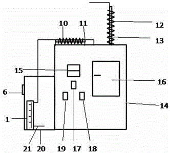 Thermal desorption-gas phase separation-thermal pyrolysis system based on phenylated derived organic mercury