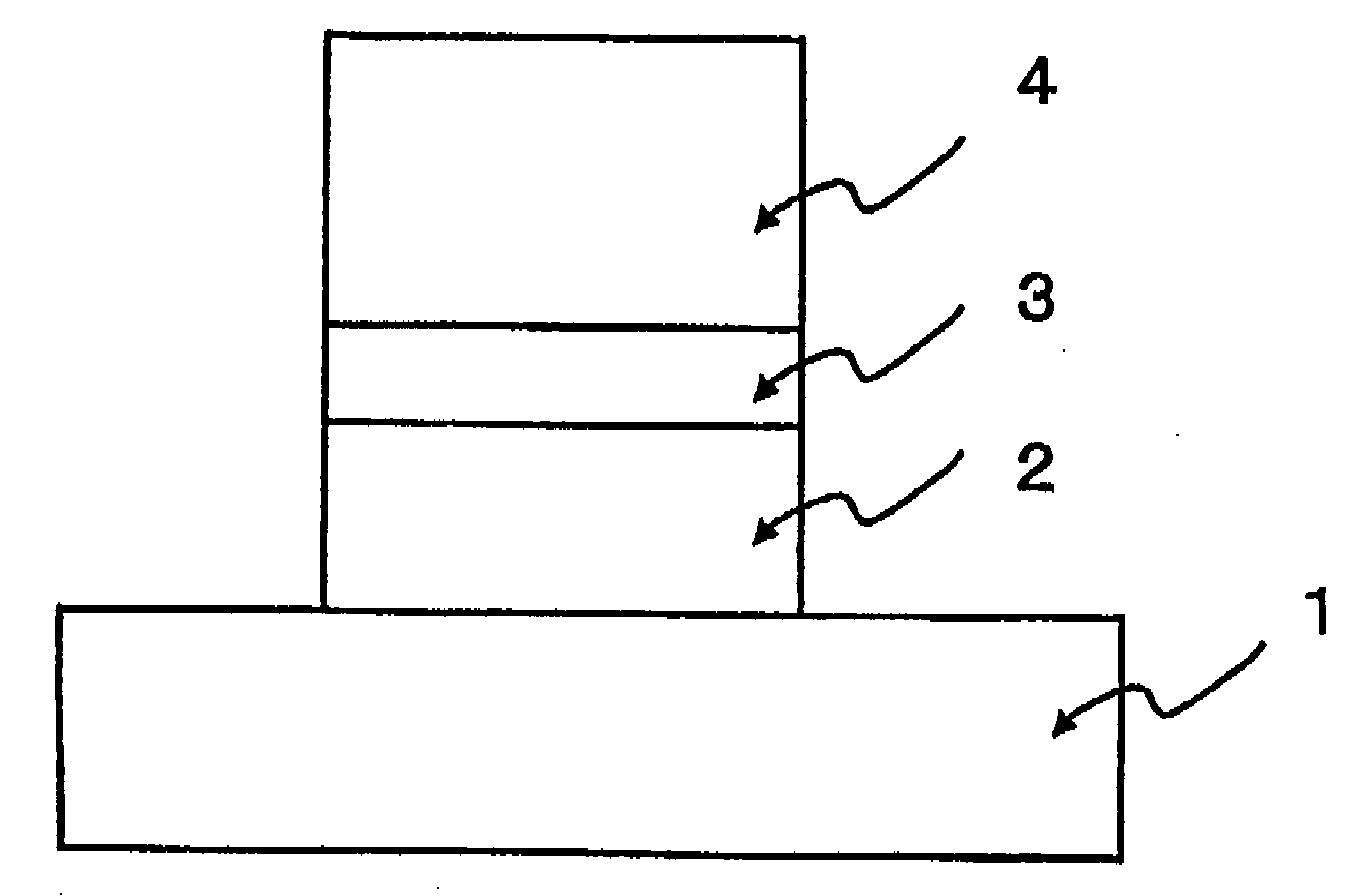 Schottky Electrode of Nitride Semiconductor Device and Process for Production Thereof