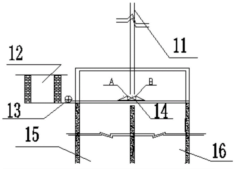 One-well two-bin type quick conveying method for deep tunnel guniting and concreting materials