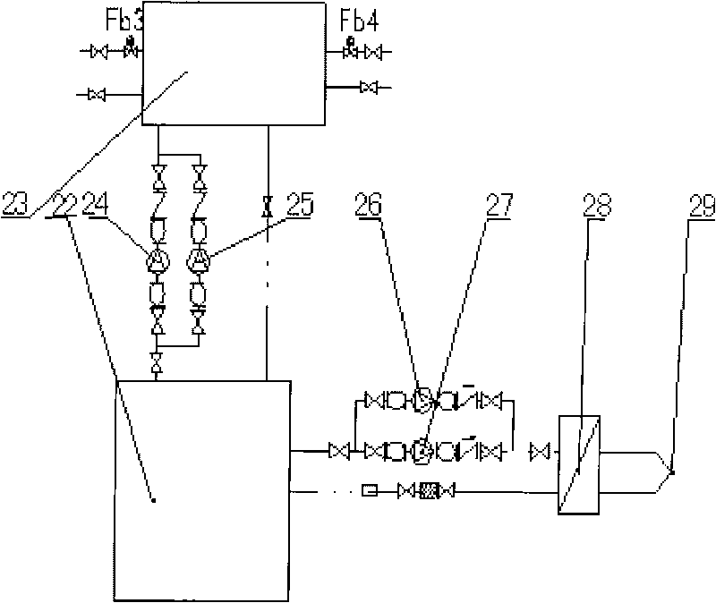 Process method and device for refrigeration, heating and water supply by utilizing solar energy