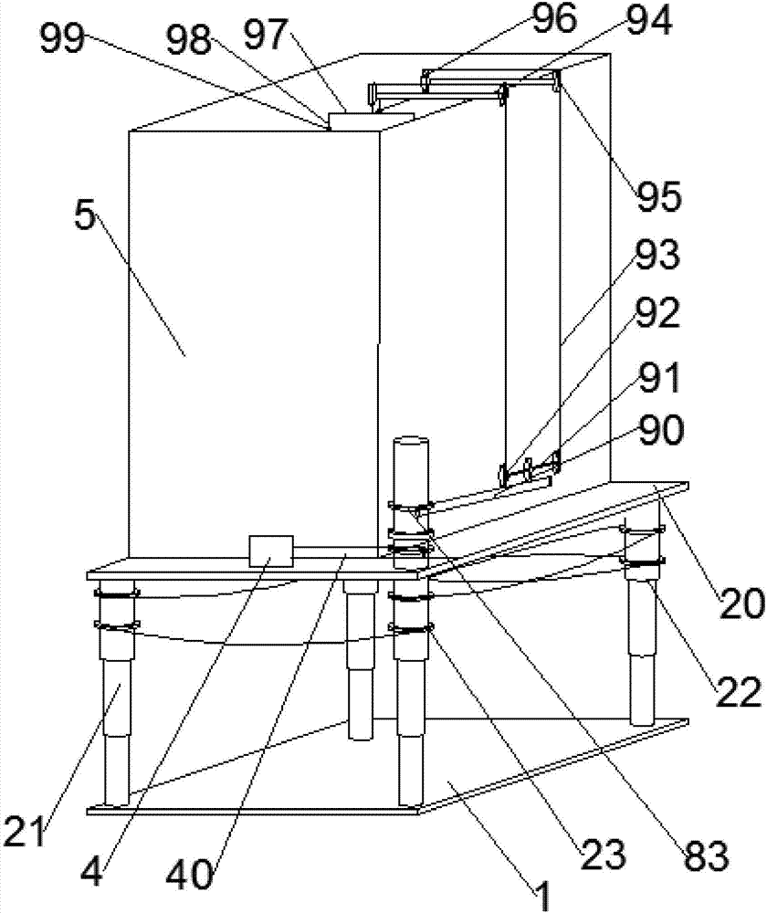 Retractable shock-prevention carrier robot