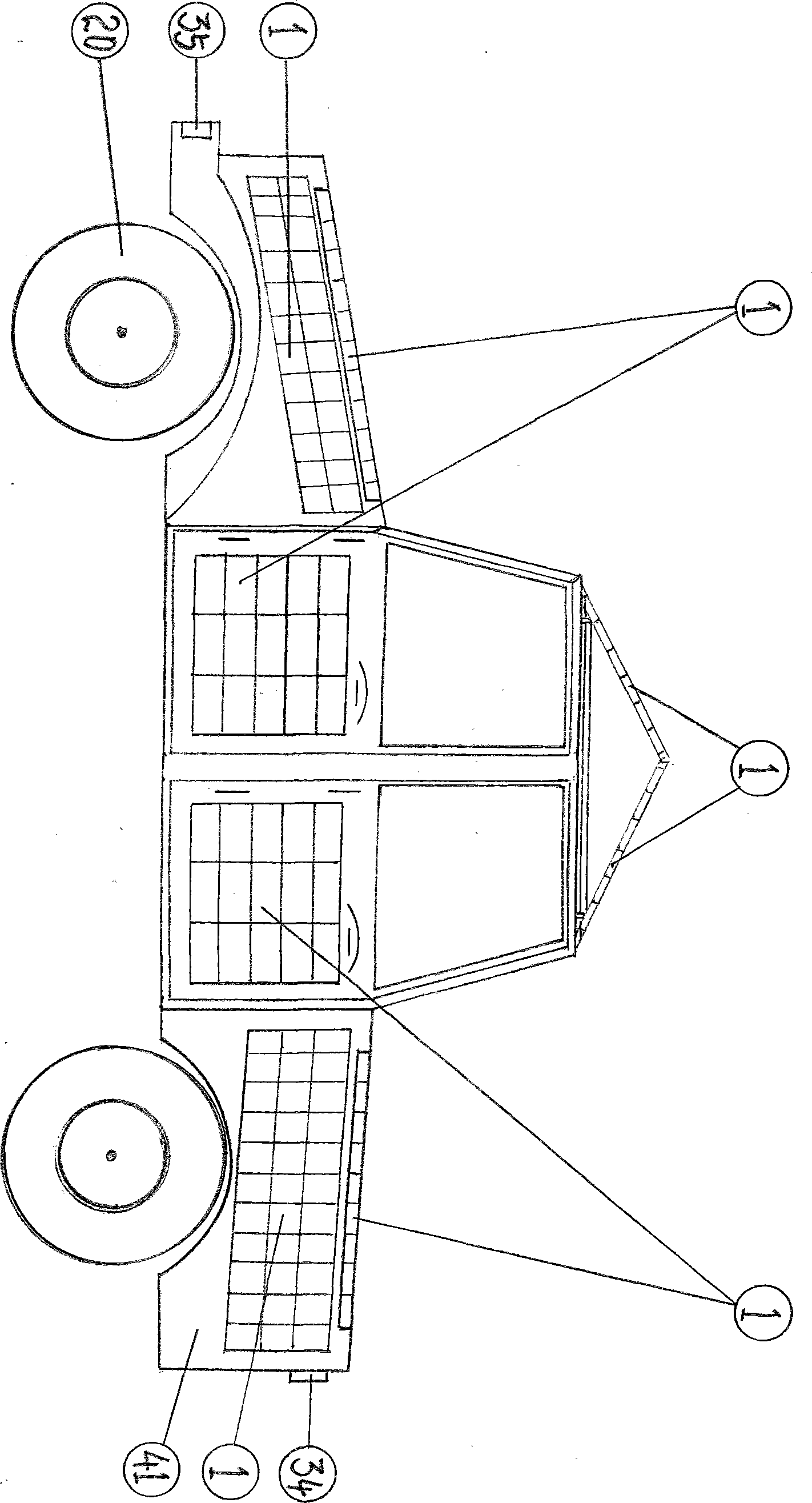 Solar electric automobile