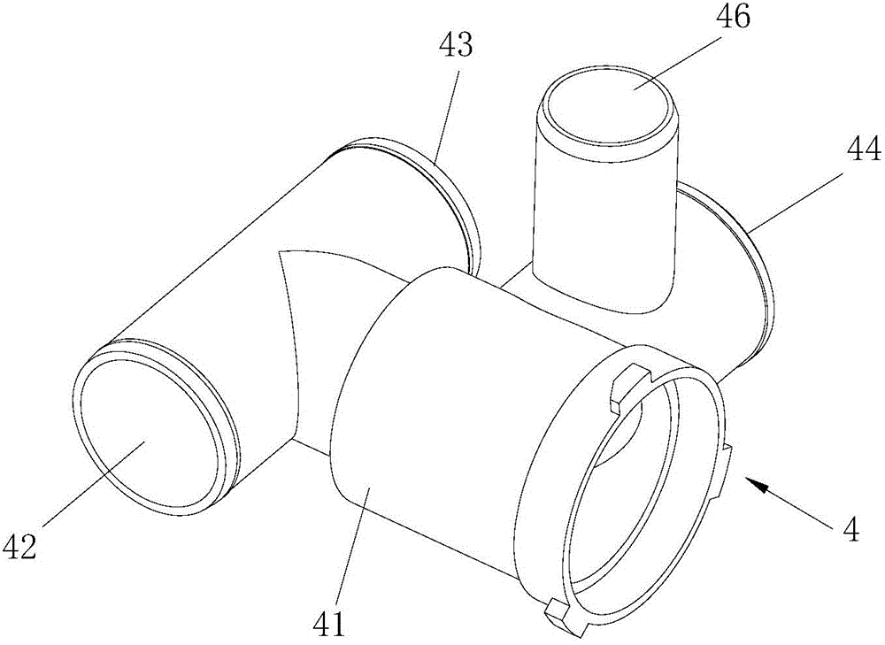 Flocculation filtration cycling water device of washing machine and washing machine