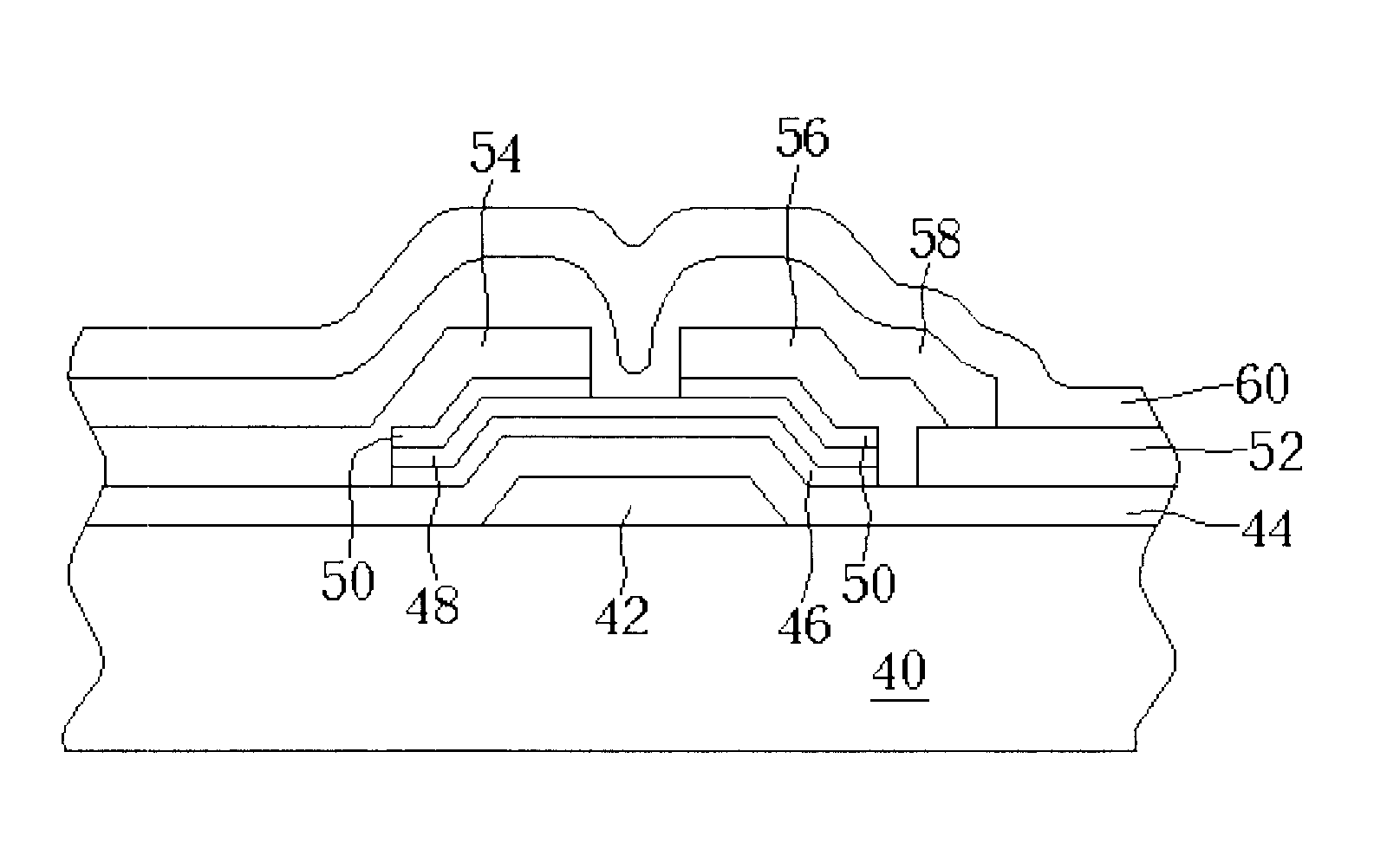 Method for forming a thin film transistor of an organic light emitting display