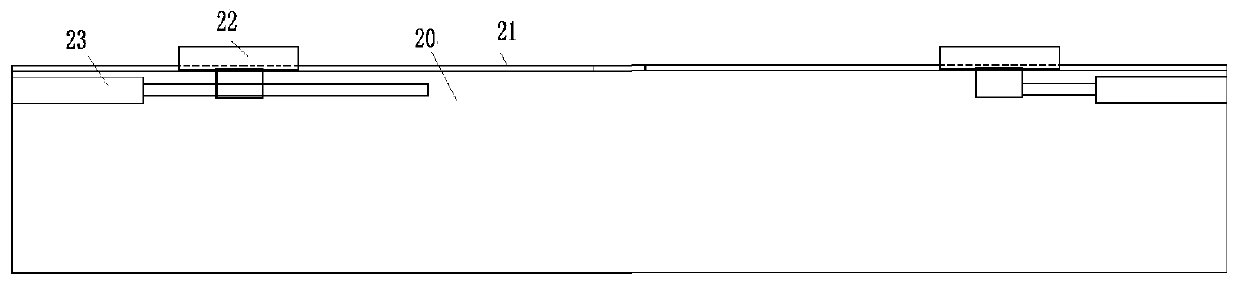 Clamping method for fine machining of large workpieces