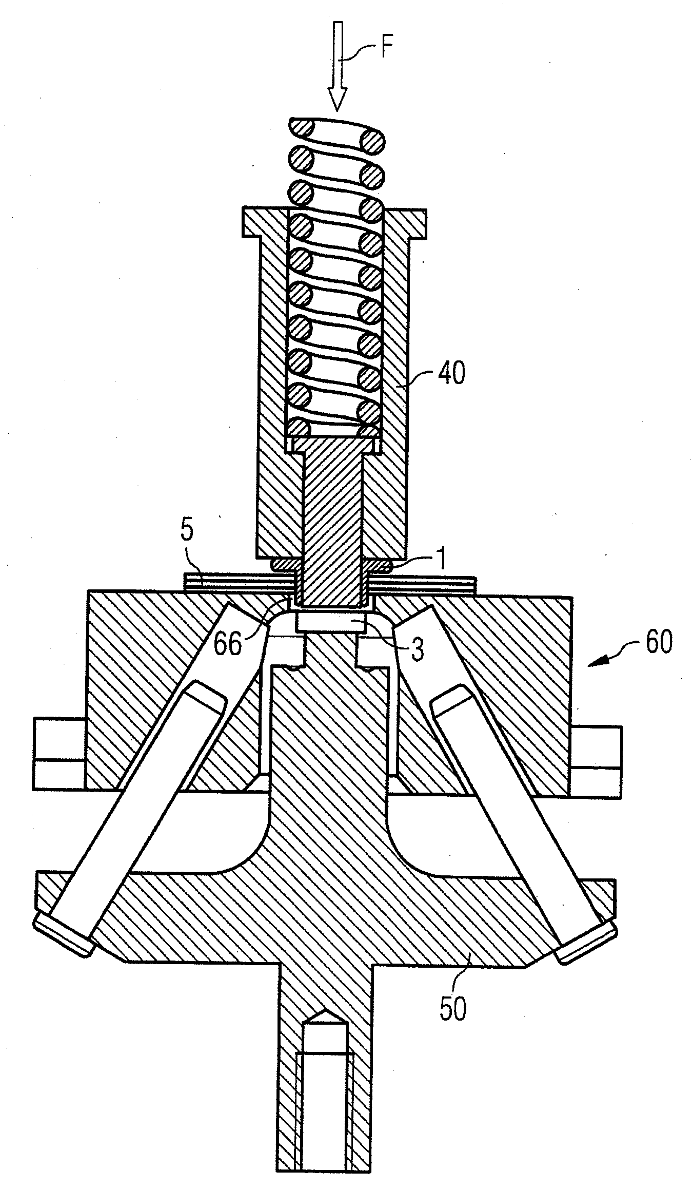 Self-piercing element