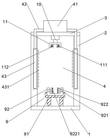 Double-sided paint spraying device for furniture plate processing