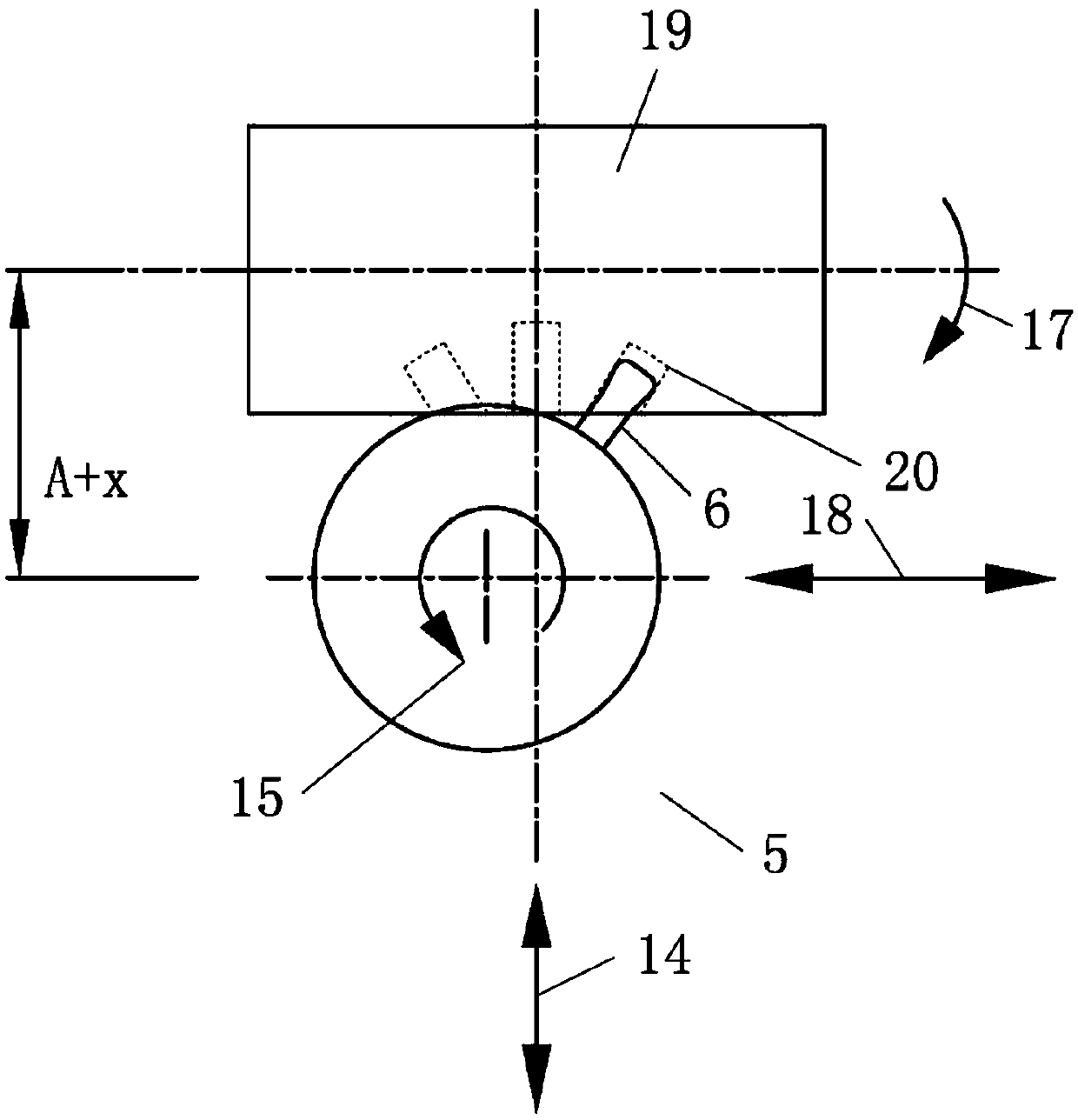 Rotor machining machine tool for single screw compressor