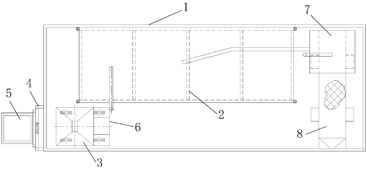 Equipment for handling perishable waste using distributed hermetia illucens