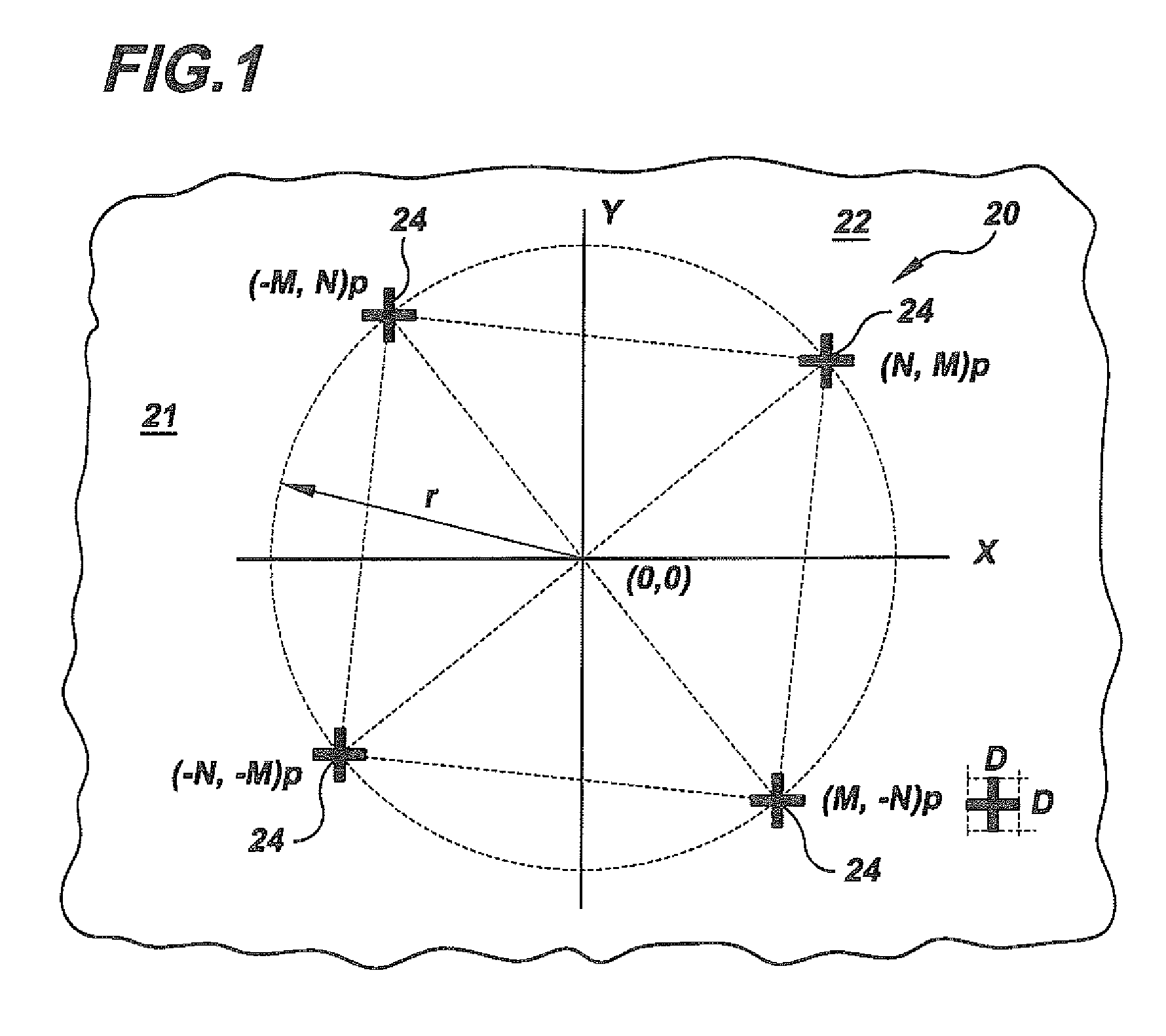 Imaging tool calibration artifact and method