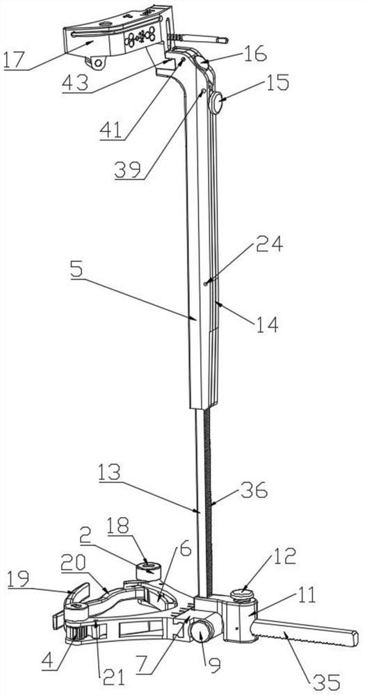 A tibial osteotomy positioning device