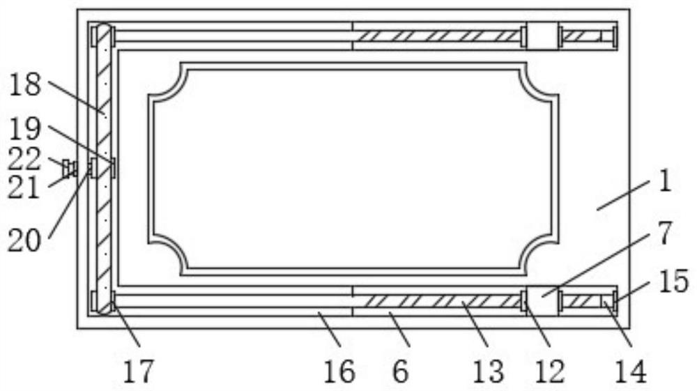 Portable hand drawing supporting device based on artistic design