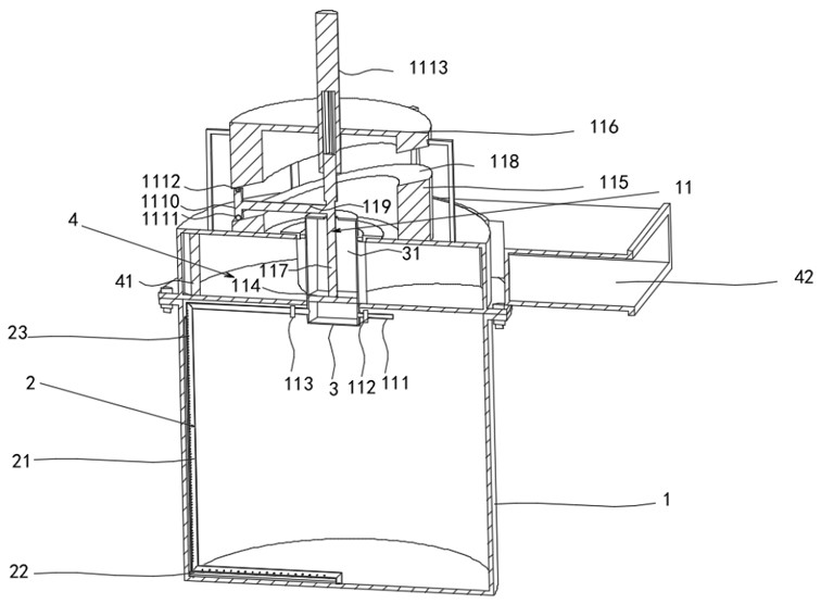 Device for avoiding condensation of salt blocks in high-salinity wastewater transportation and use method therefor