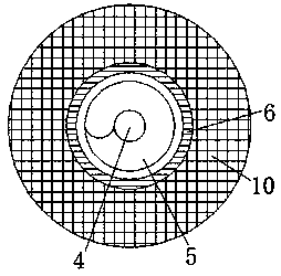 Agricultural fertilizer drying device capable of achieving rapid drying