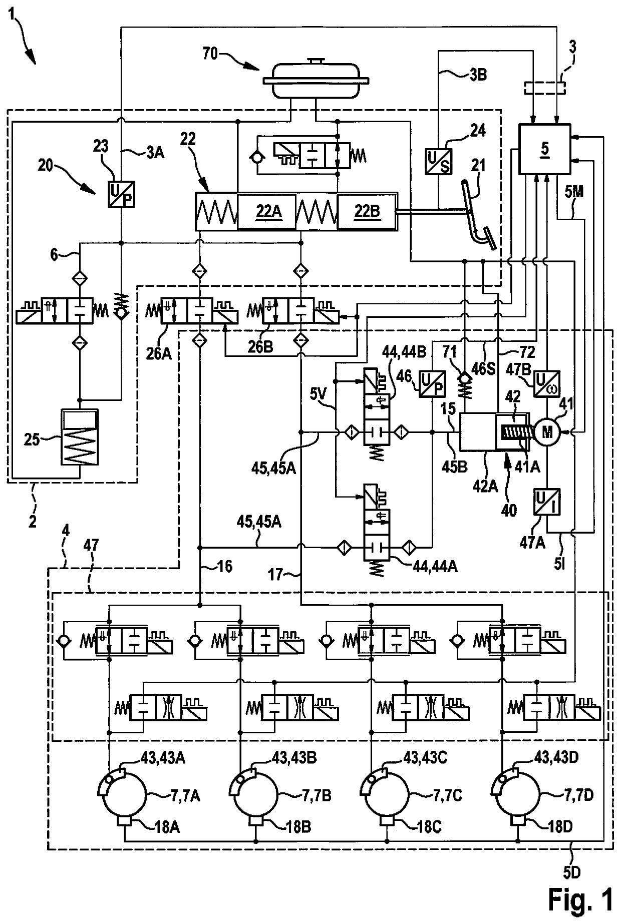 Method for detecting a leakage during operation of a braking system for a vehicle and braking system for a vehicle