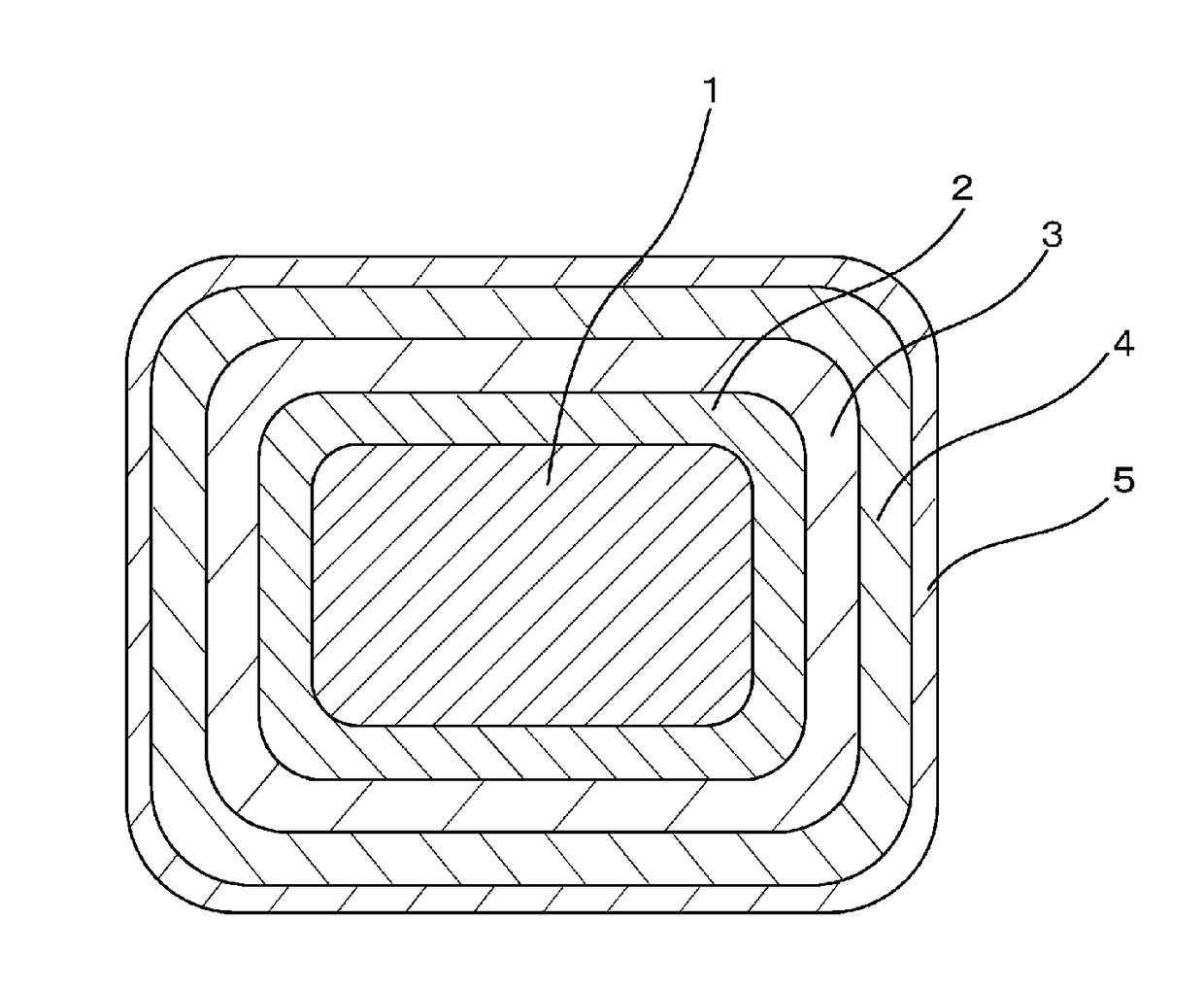 Insulated wire and method of producing the same