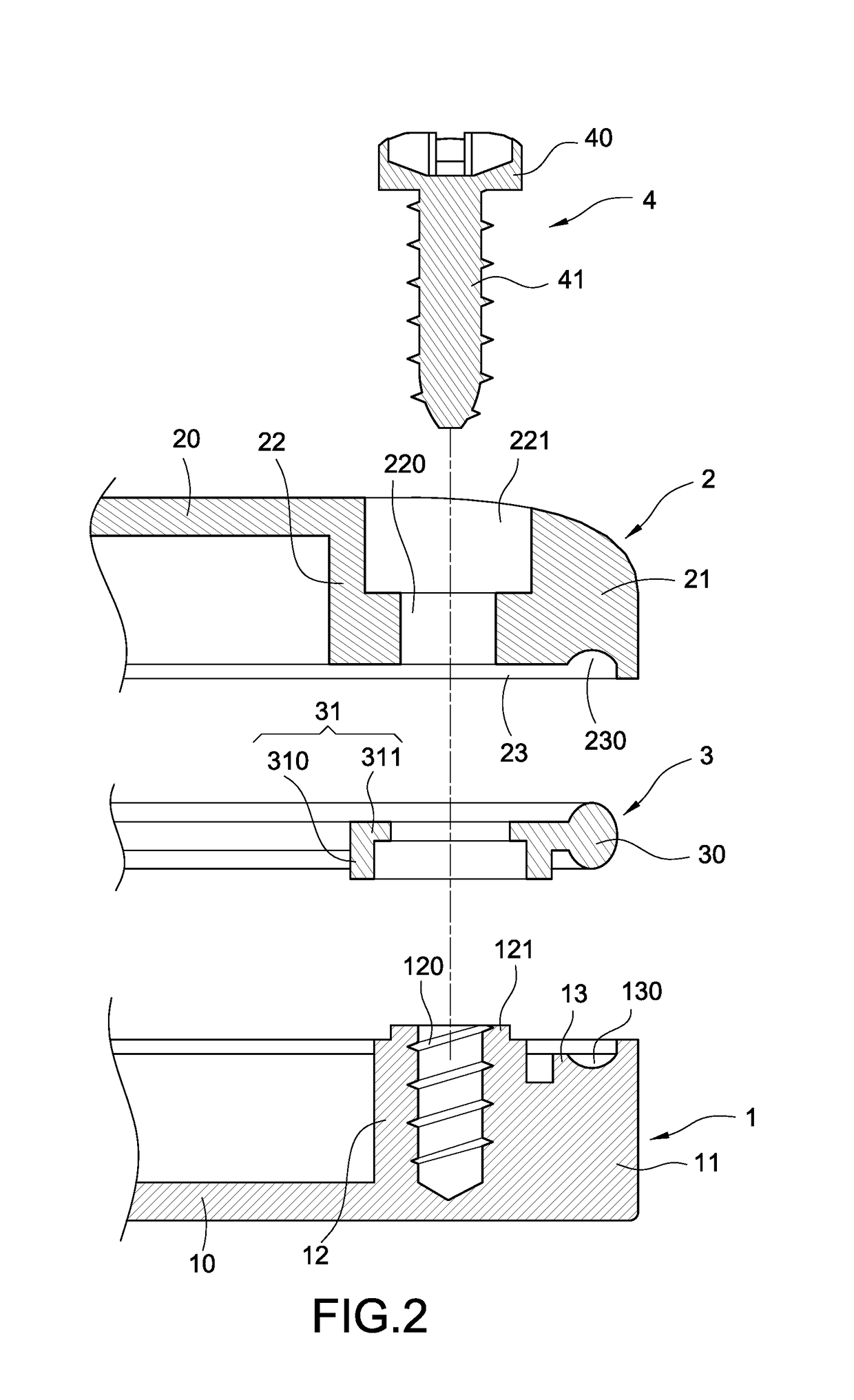 Waterproof structure for casing of electronic device