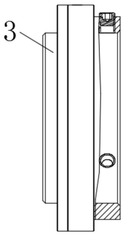 Frosted glass inner layer two-dimensional code recognition device and application method thereof