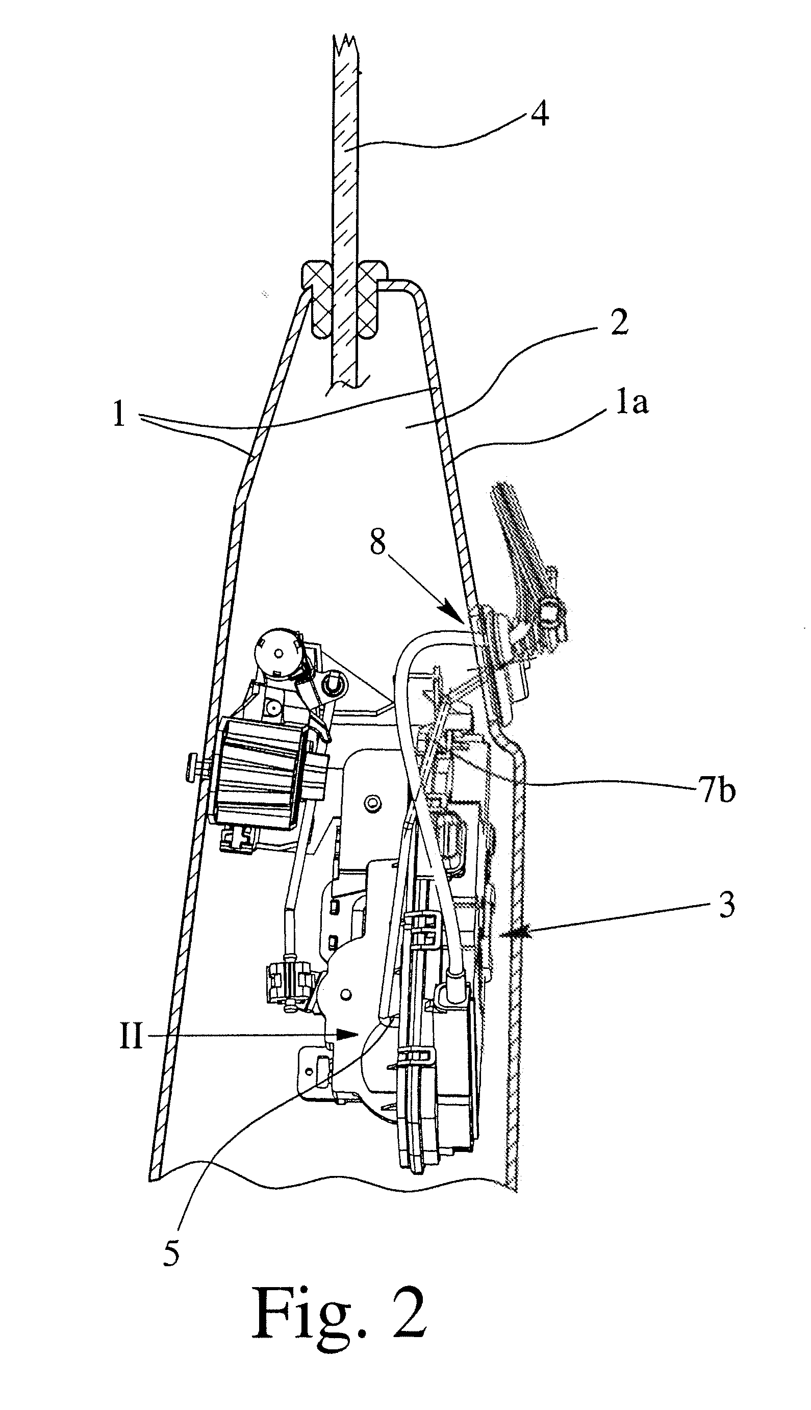 Method for mounting a motor vehicle door lock