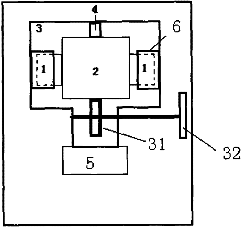 Magnetic stop mechanism in portable lifting device