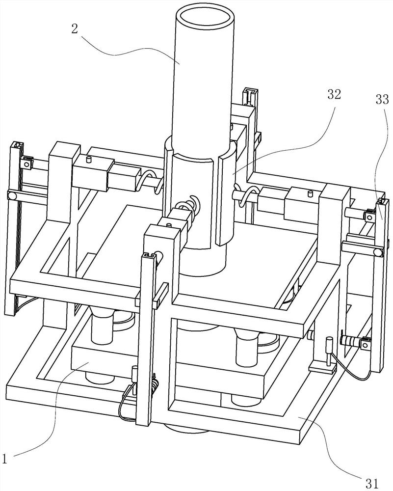 Cover-excavation type subway station middle stand column high-precision construction method