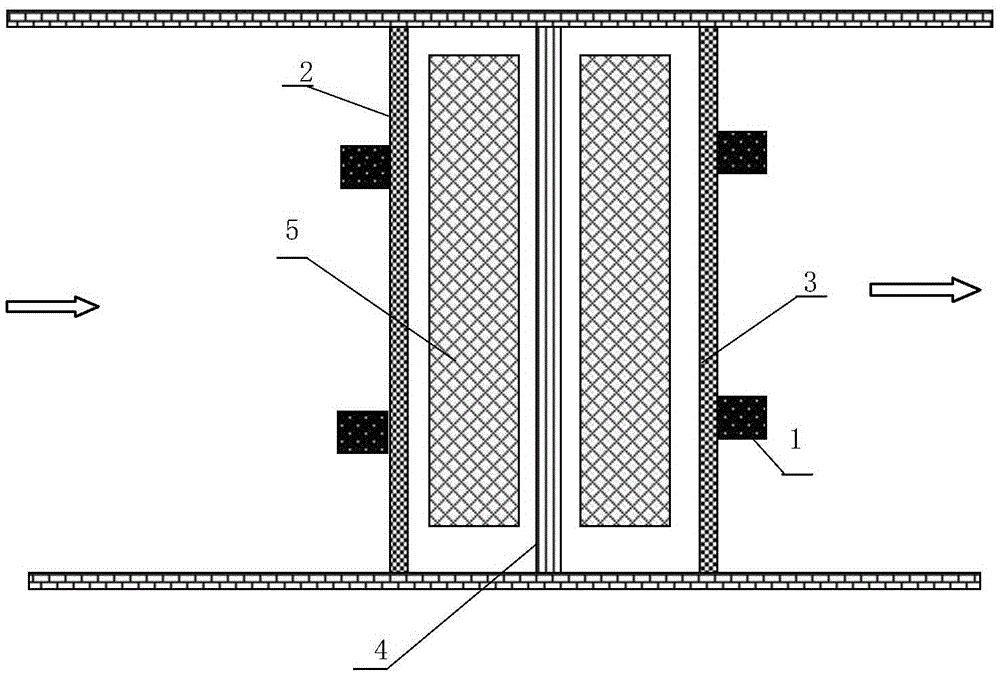 Heat preservation and aeration sewage treatment dam