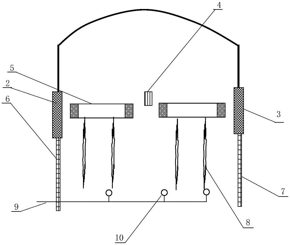 Heat preservation and aeration sewage treatment dam