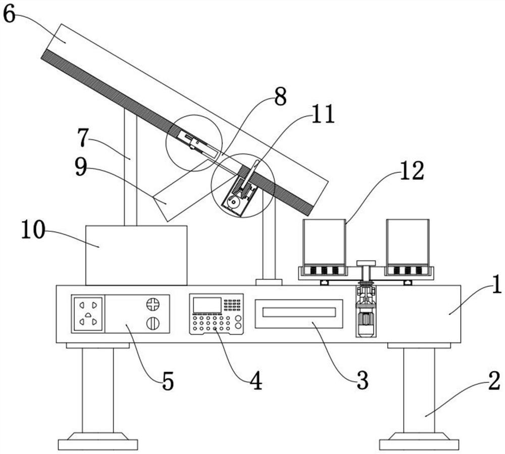 Orange processing device and use method thereof