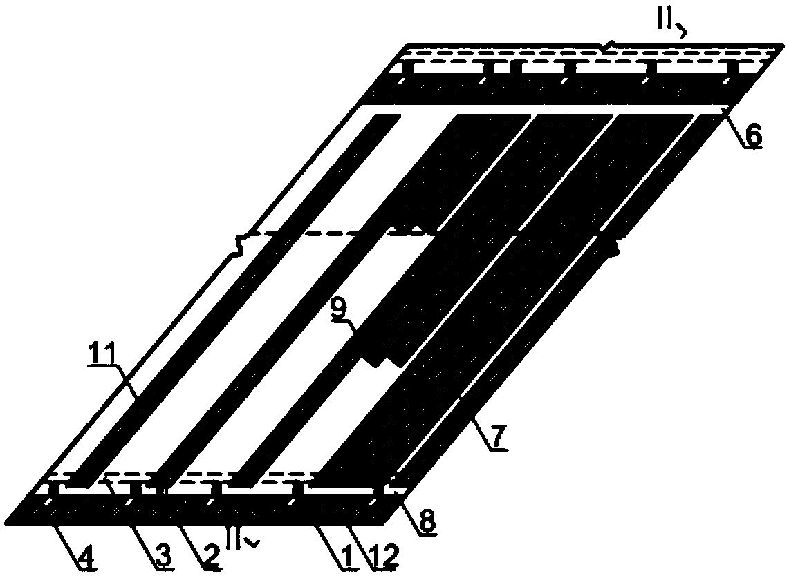 Electric rake-explosive force coordinated handling pseudo-inclined room-and-pillar mining method