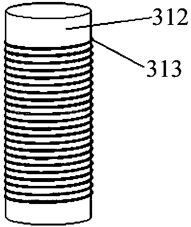 Functional separation type combined support system and its construction method