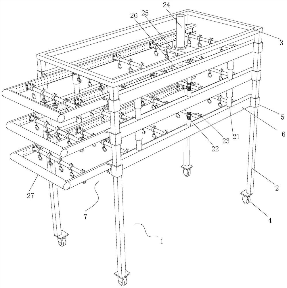 Hanging tool used for hot-dip galvanizing