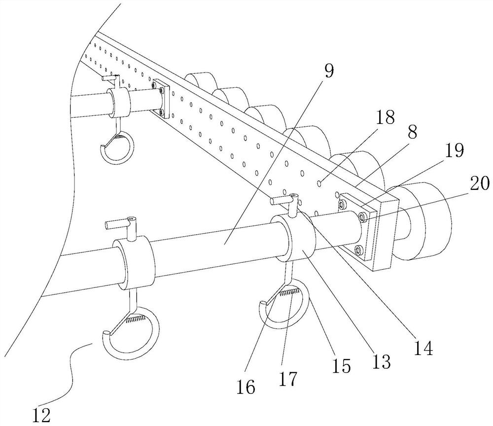 Hanging tool used for hot-dip galvanizing