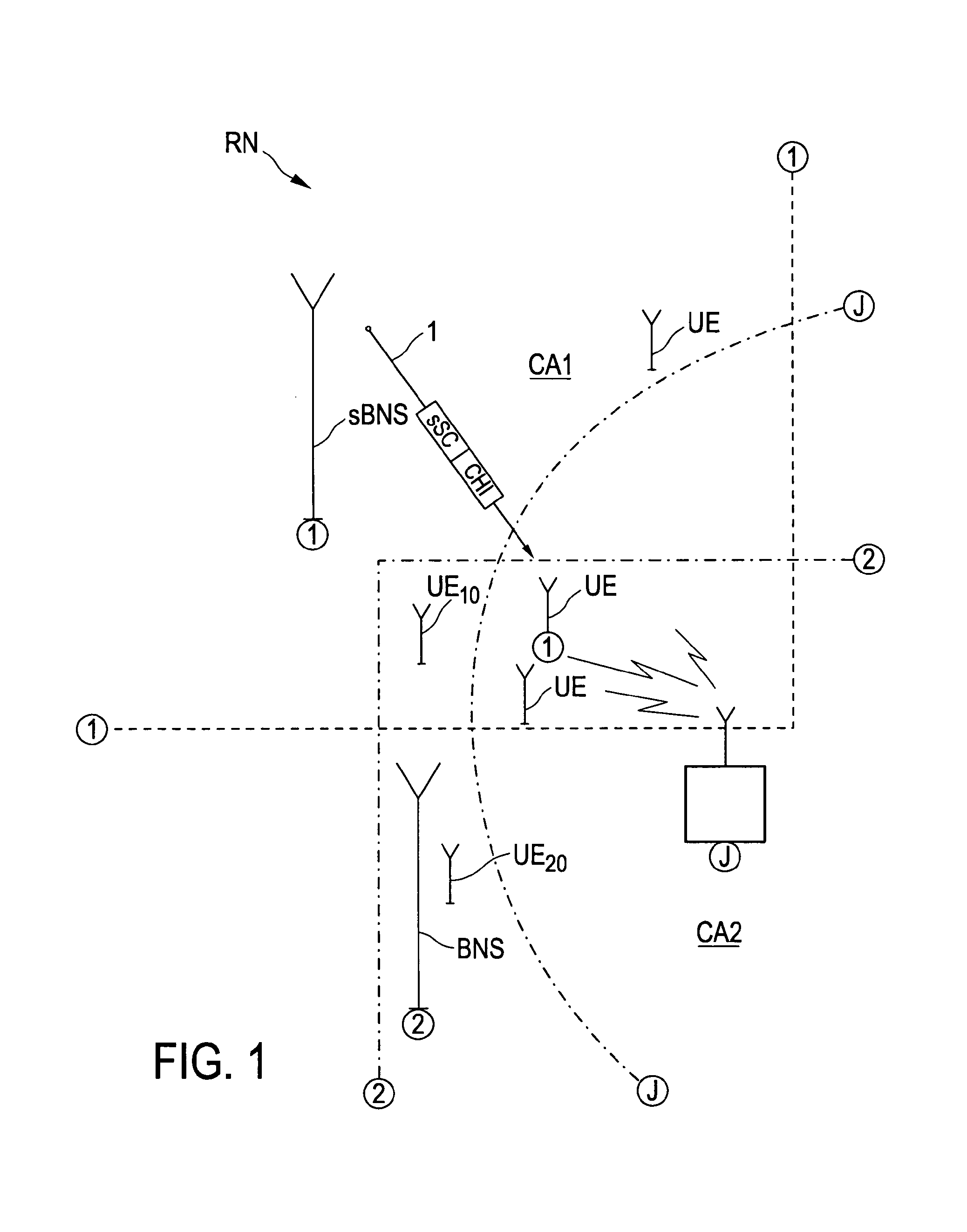 Method of detecting a loss of service availability, in particular a jamming transmitter and/or an out of service situation, affecting a communication user equipment, user equipment and evaluation unit with interfaces to the user equipment