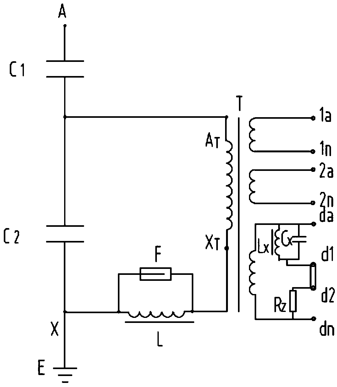 Damping loop fault diagnosis system of capacitor voltage transformer