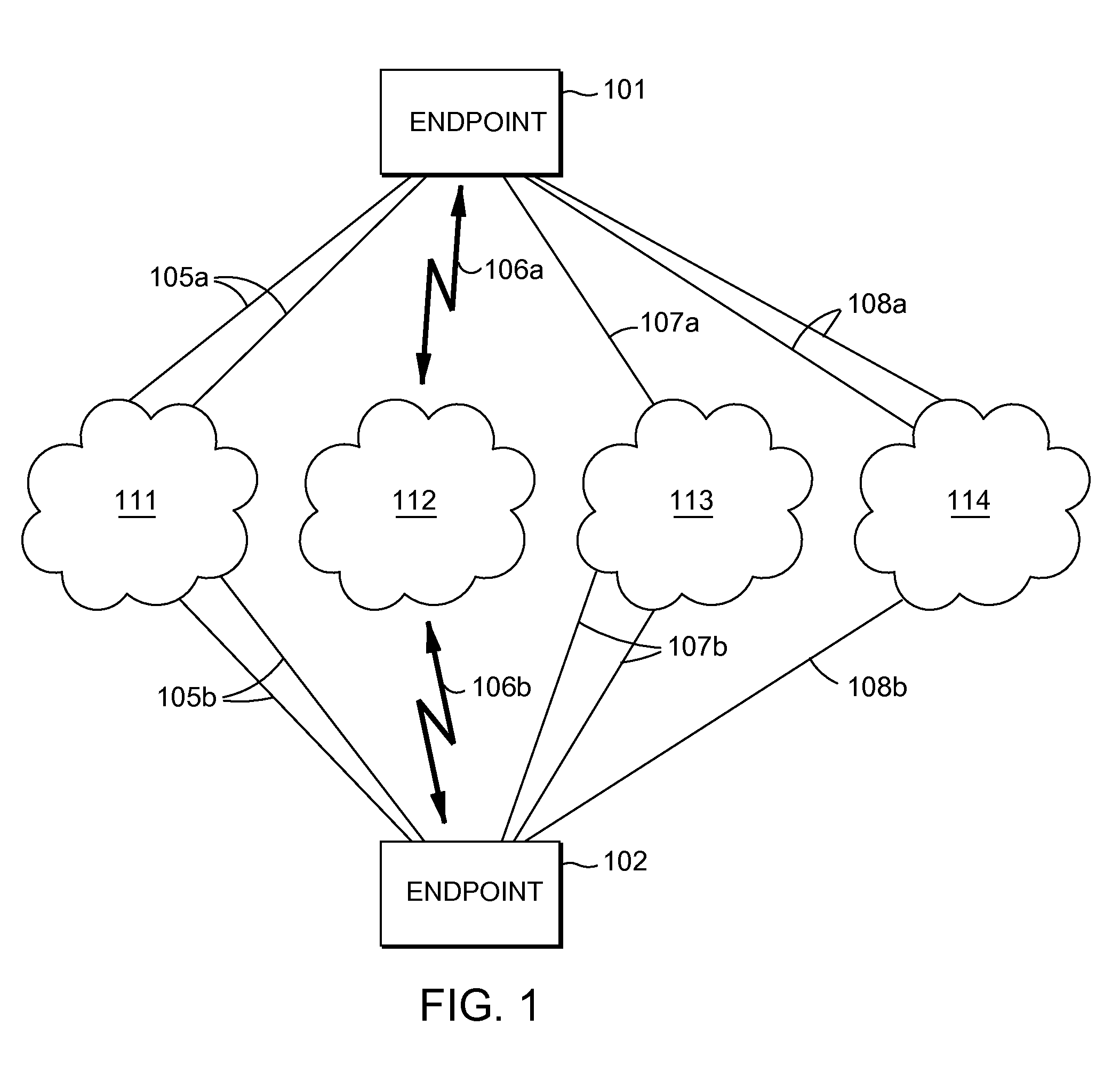 Initializing network streaming over multiple physical interfaces