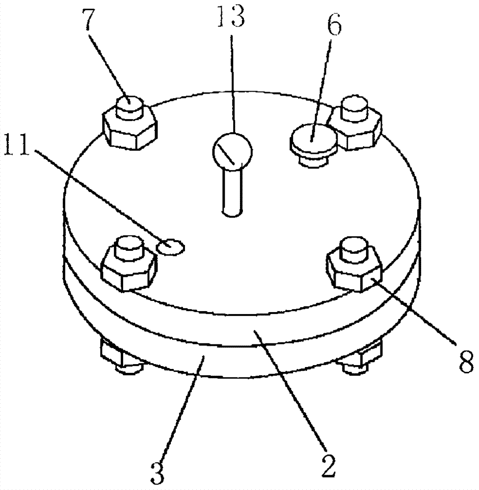 Concrete prewetting tank truck