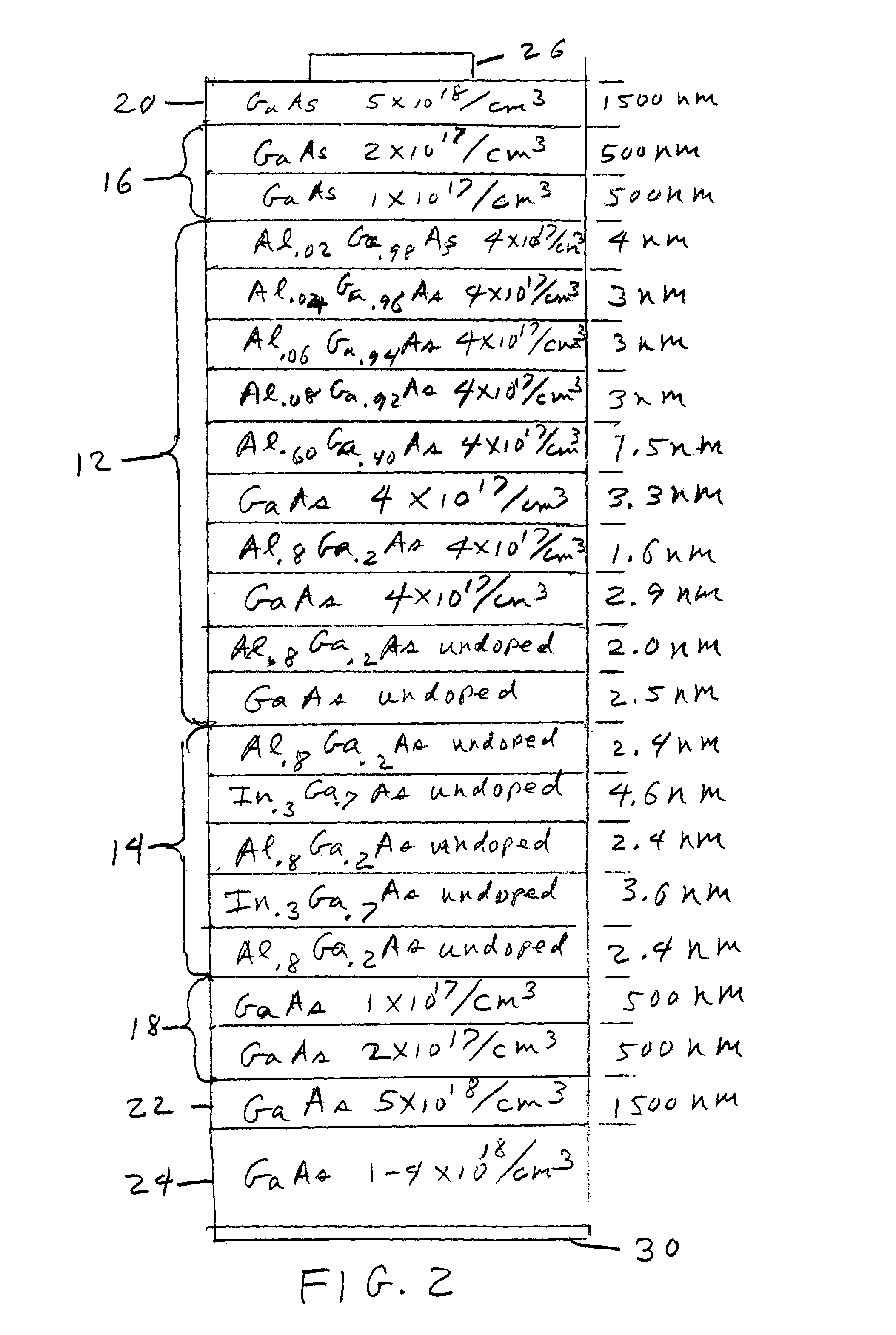 Intersubband mid-infrared electroluminescent semiconductor devices