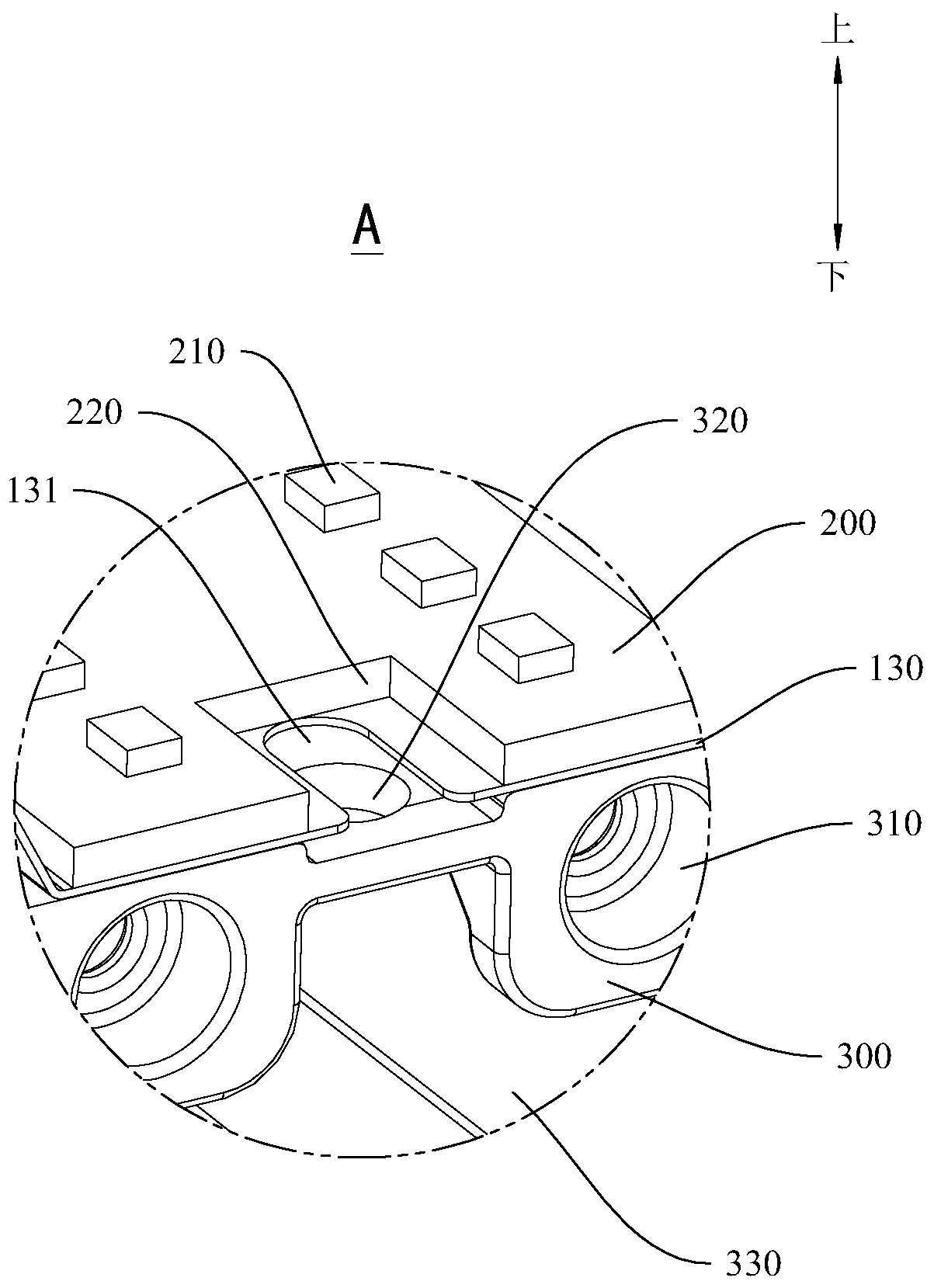 Lamp corner assembly and splicing lamp