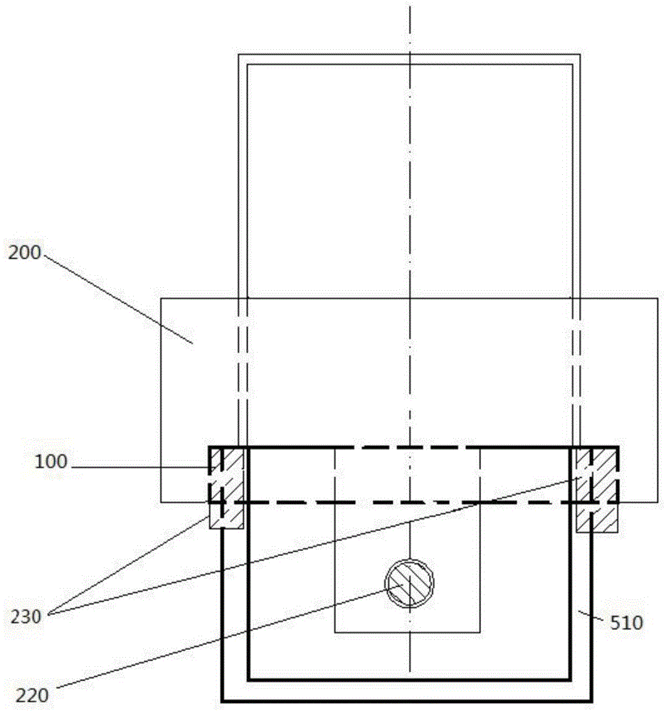 Single-cylinder type desktop type laser area selecting fusion forming device and control method