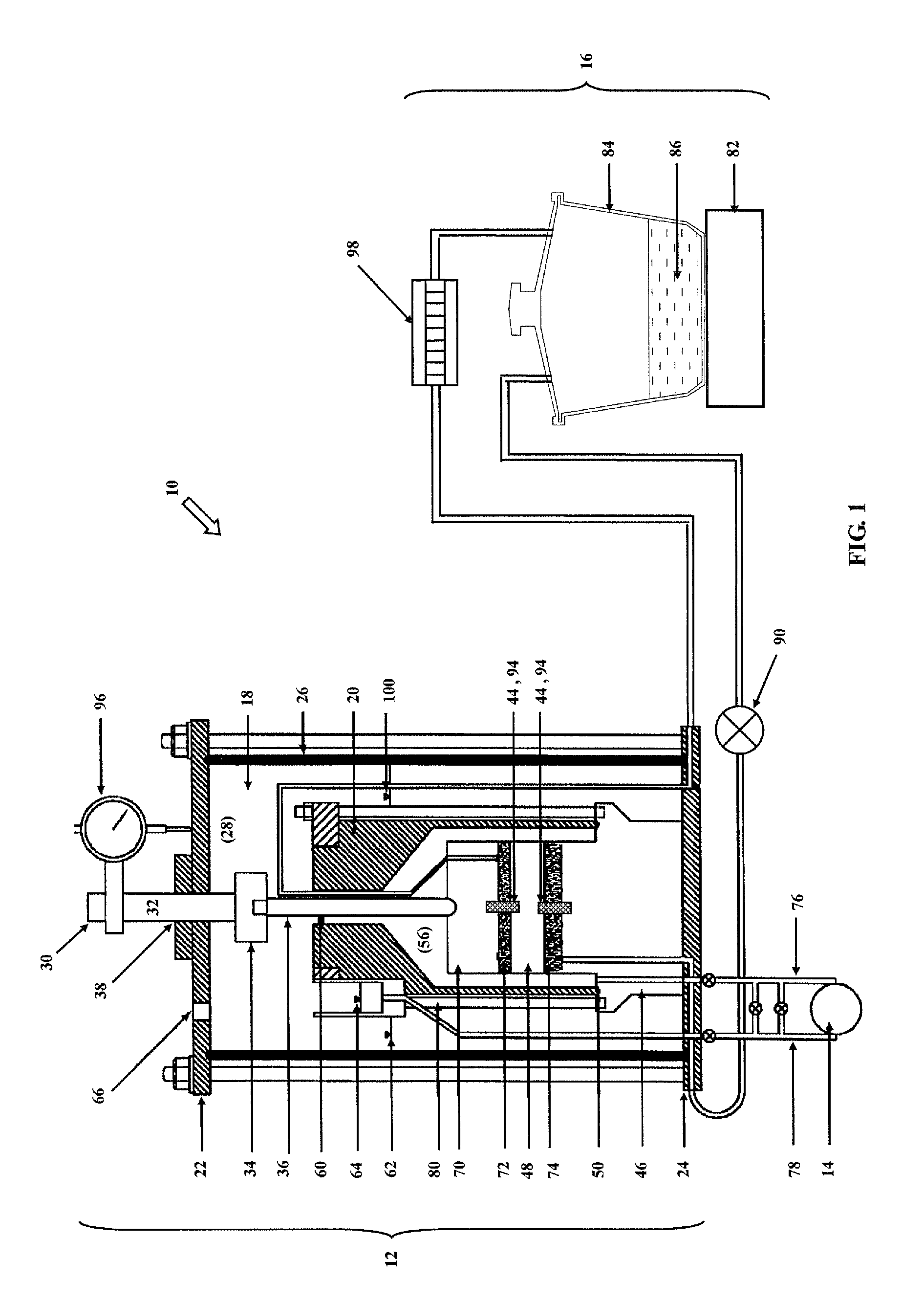 High suction double-cell extractor