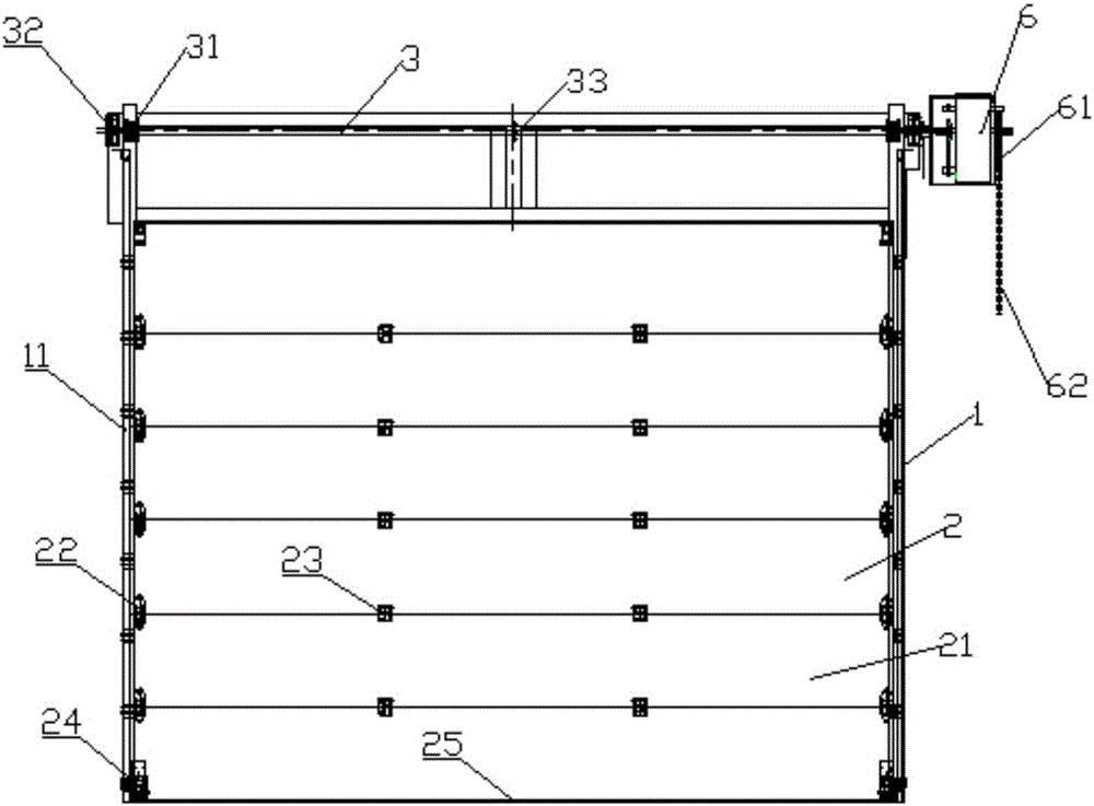 Novel high-speed lift door