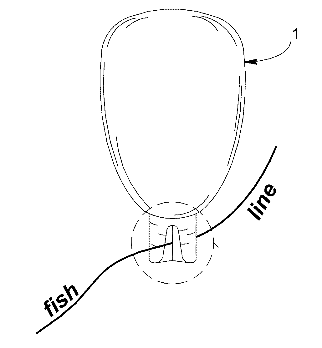 Fishing Float Device for Ice Fishing