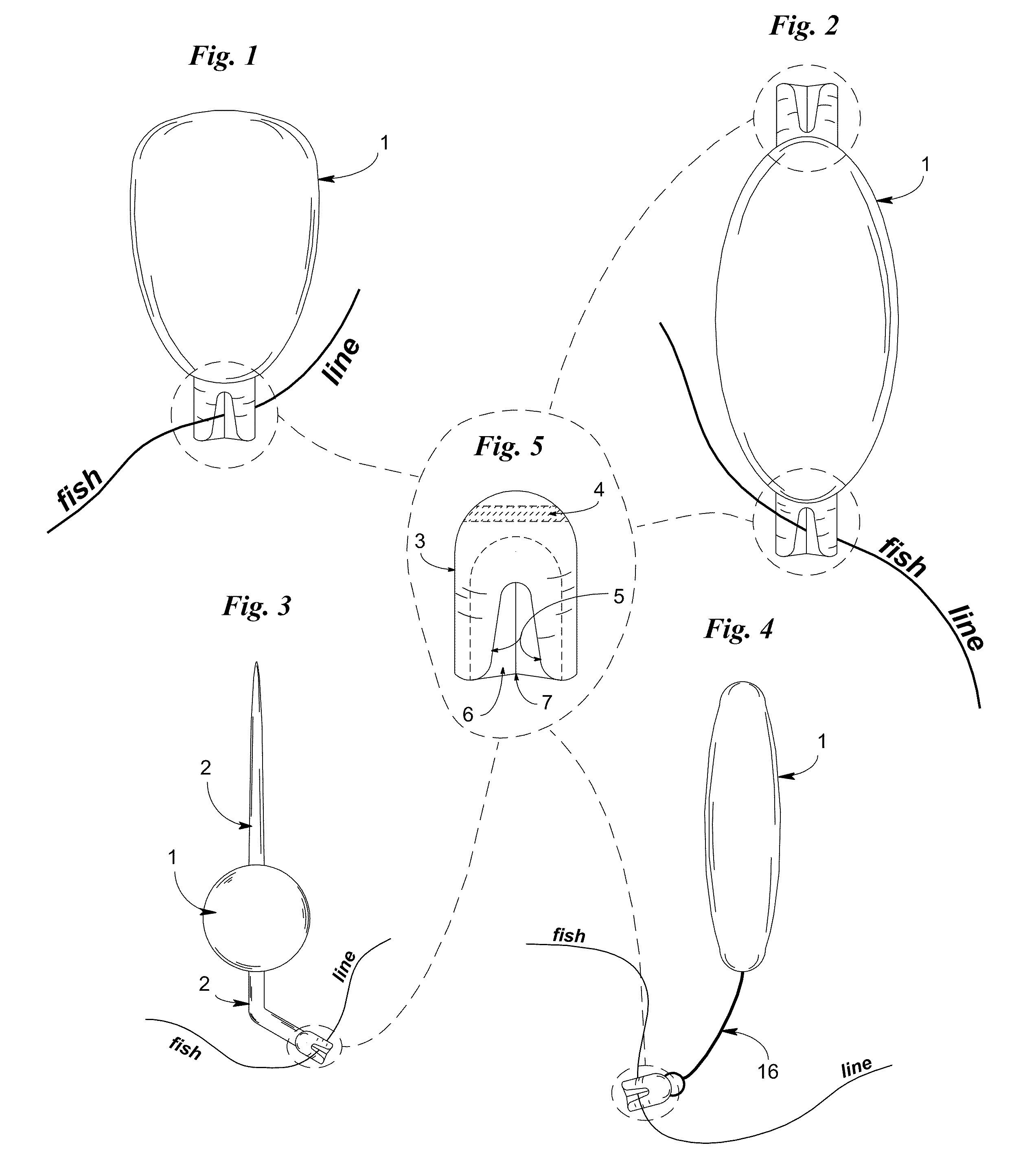 Fishing Float Device for Ice Fishing