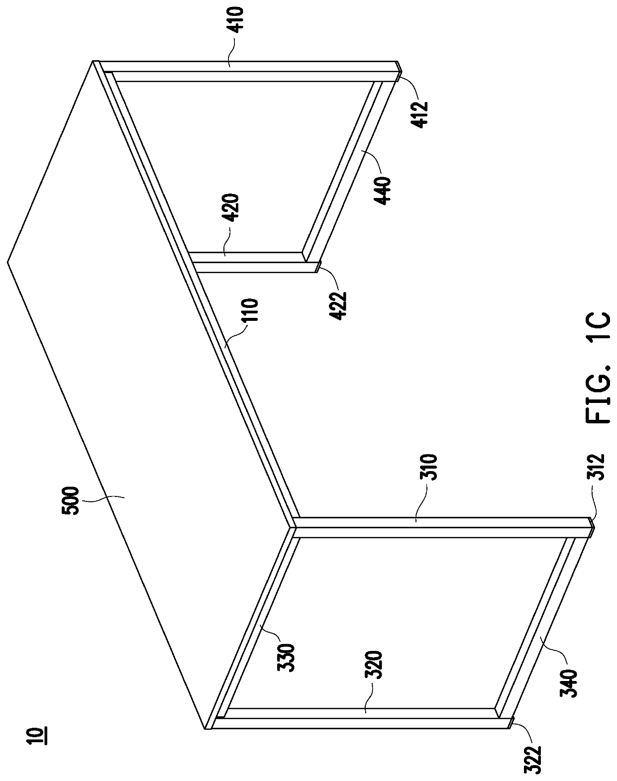 Table assembly and method